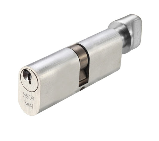 Euro profile key & turn 60mm SC