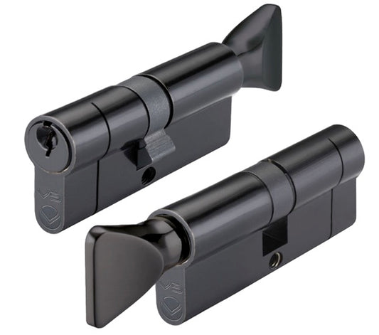 Double euro cylinder 80mm BLK