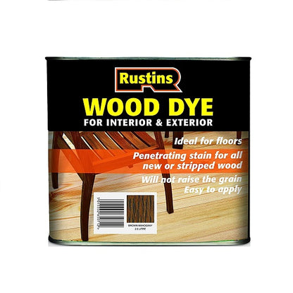 Wood Dye Brown Mahogany 2.5ltr