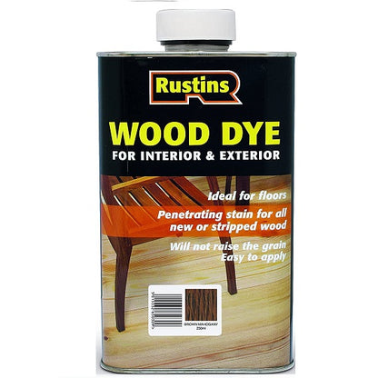 Wood Dye Brown Mahogany 250ml