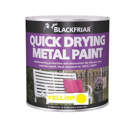 Blackfriar QD Metal Paint Yellow 2.5lt