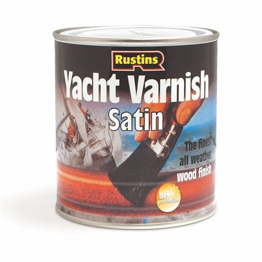 Rustins Yacht Varnish Satin 1ltr