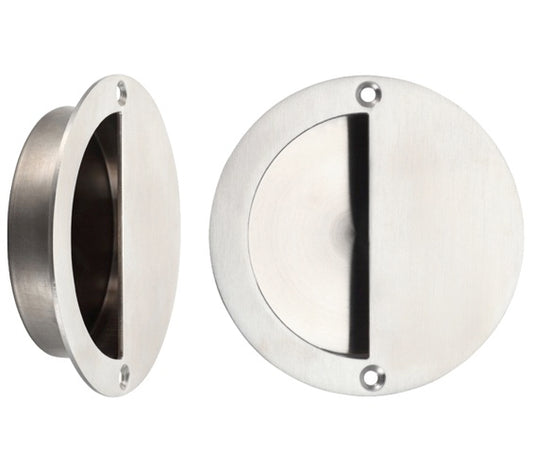 Half Moon Flush Pull 90mm dia