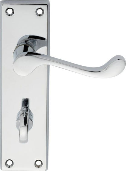 Victorian Scroll Lever BATH CP