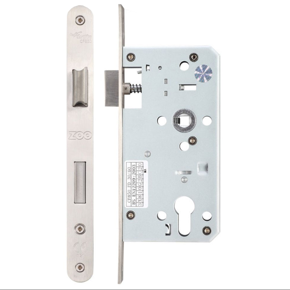 Din Euro Sashlock 60mm backset