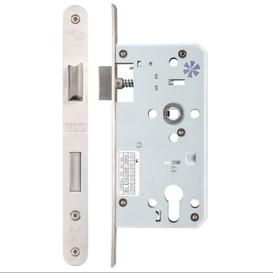 Din Euro Sashlock 60mm backset