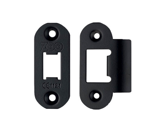 Spare Tubular Strike Plate - Black