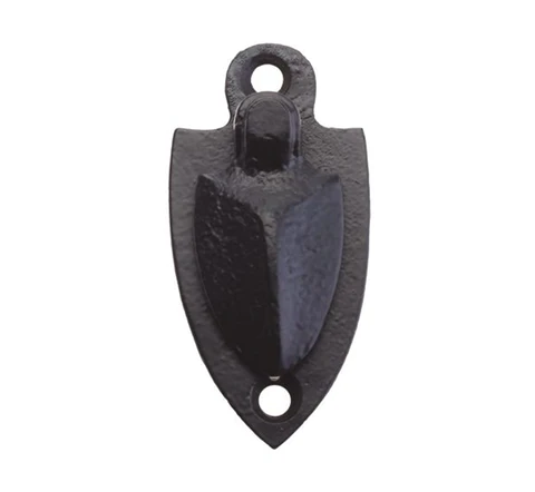 Shield covered escutcheon BLACK