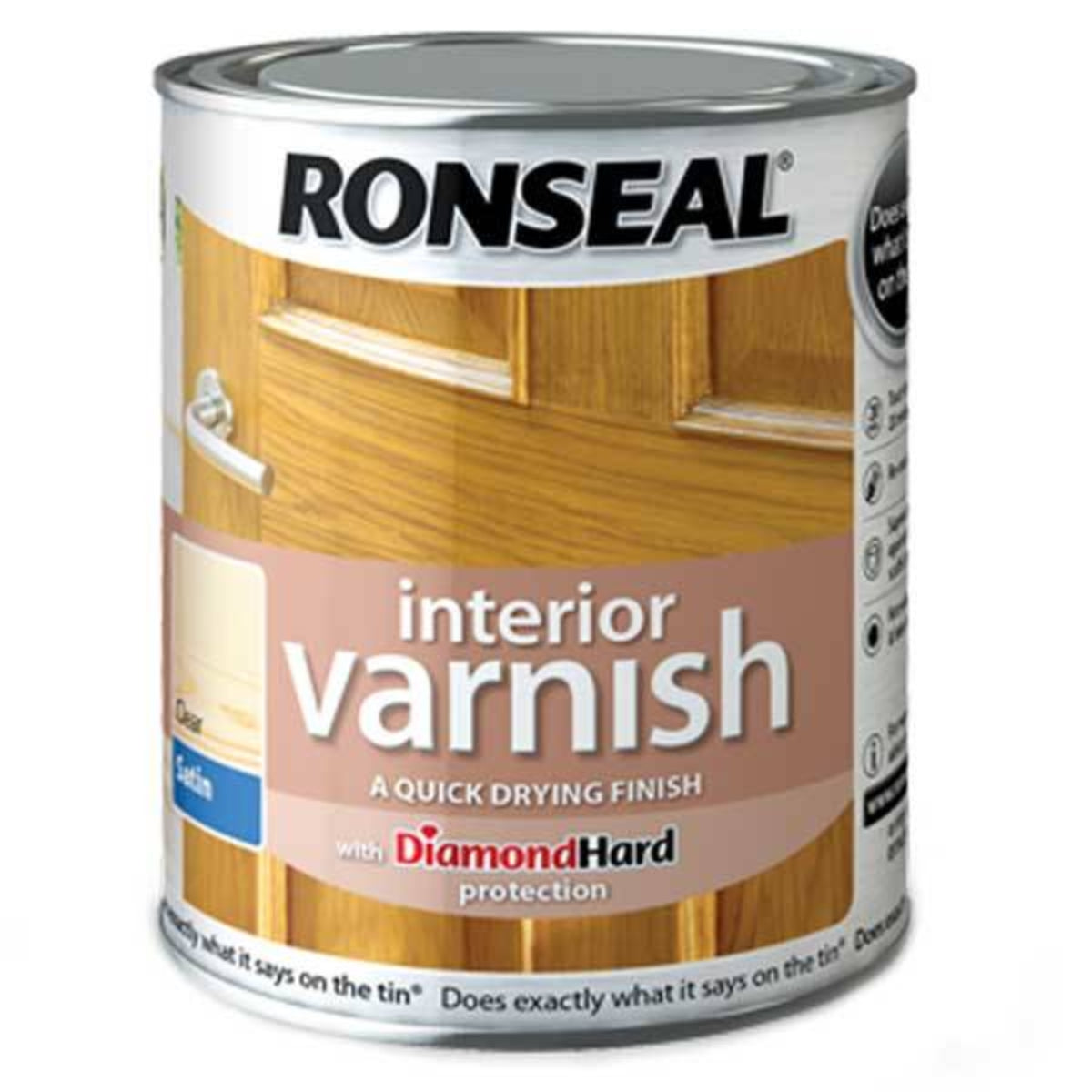 Ronseal Interior Varnish Satin Clear 250Ml