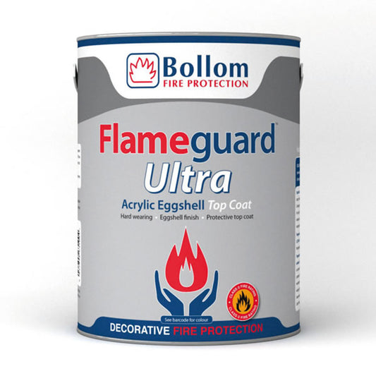 Flameguard Ultra Acrylic Eggshell 5lt - Transparen