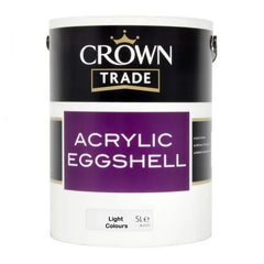 Crown Acrylic Eggshell Platinum Base Light 2.5L