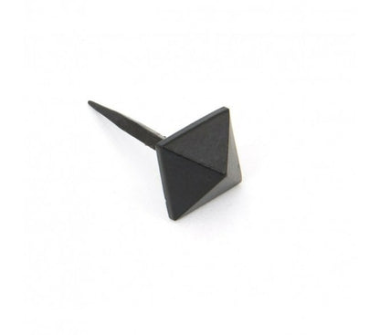 Door stud small 15mm BLACK
