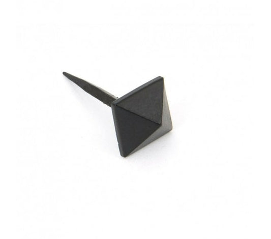 Door stud small 15mm BLACK
