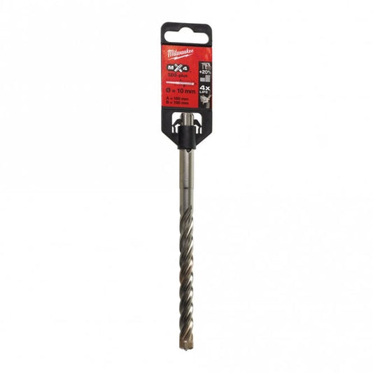 Milwaukee Hammer Drill Bit SDS+ MX4 10X165 - 1 pc