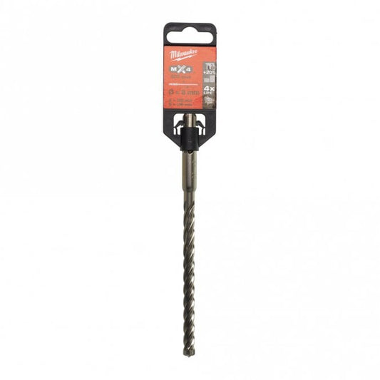 Milwaukee Hammer Drill Bit SDS+ MX4 8X165 - 1 PC