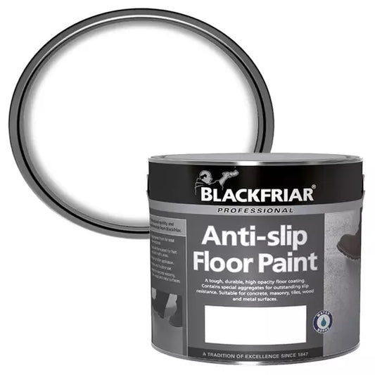 Blackfriar Anti-Slip Safety Floor Paint - White 5lt