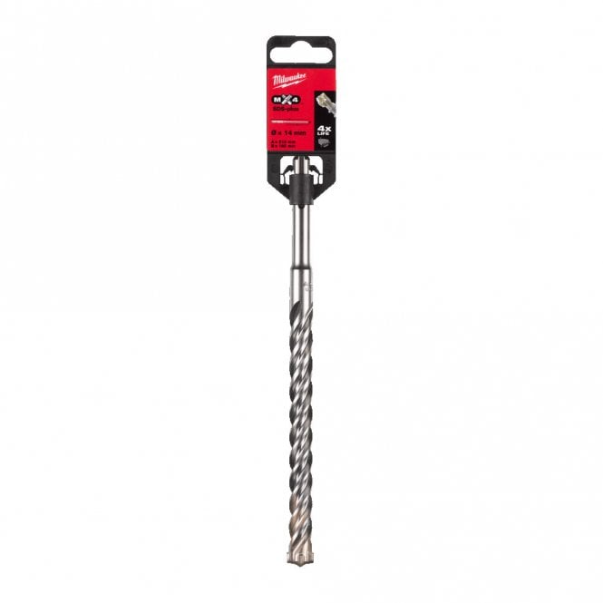 Milwaukee Hammer Drill Bit SDS+ MX4 14X210 - 1 pc