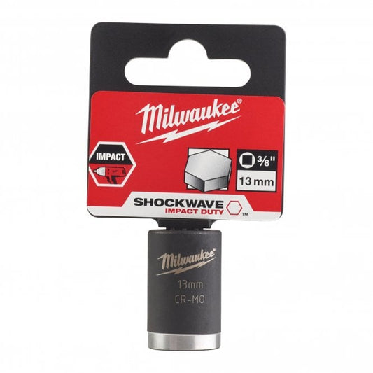Milwaukee Hexagon Socket ShW 3/8 SKT short 13mm