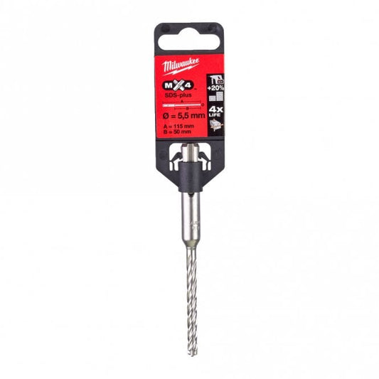 Milwaukee Hammer Drill Bit SDS+ 5.5x110 P1M