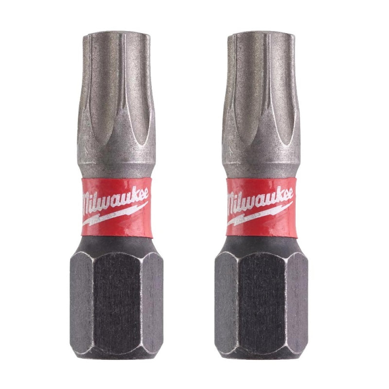 Milwaukee Screwdriving Bit ShW TX30 25mm-2pc GBX