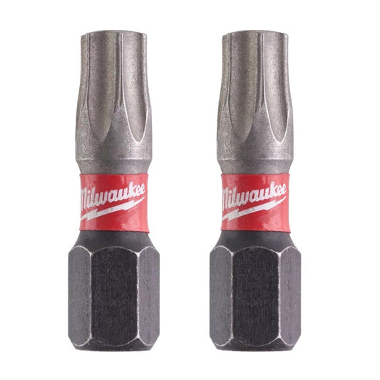 Milwaukee Screwdriving Bit ShW TX30 25mm-2pc GBX