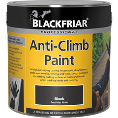 Blackfriar Anti Climb - Black 5lt