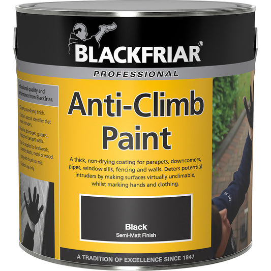 Blackfriar Anti Climb - Black 2.5lt