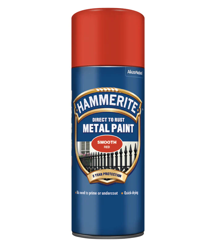 Hammerite Metal Paint Smooth Red Aero 400ml