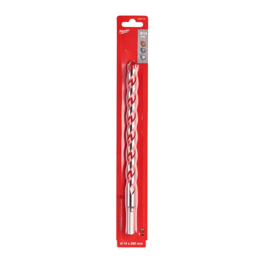Milwaukee Concrete Drill Bit 14x260 - 1pc