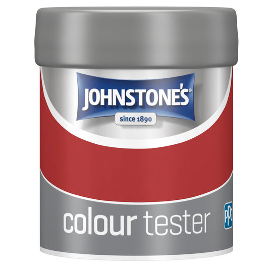 Johnstone's COLOUR TESTER SIGNAL RED 75ML