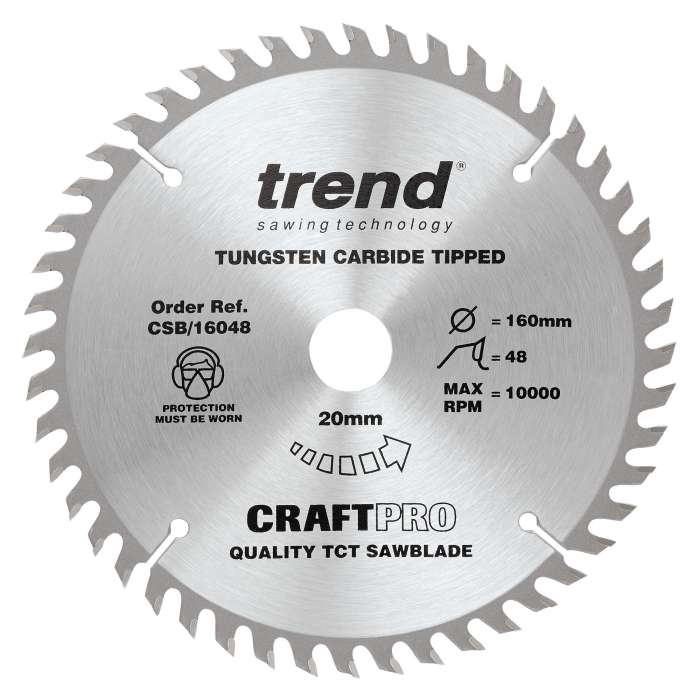 CRAFT SAW BLADE 160MM X 48TX20mm