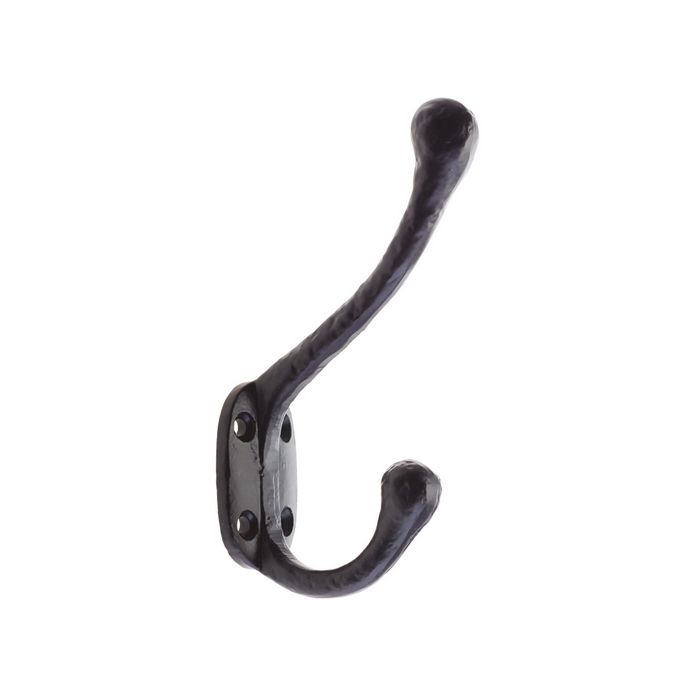 Hat & coat hook BLACK