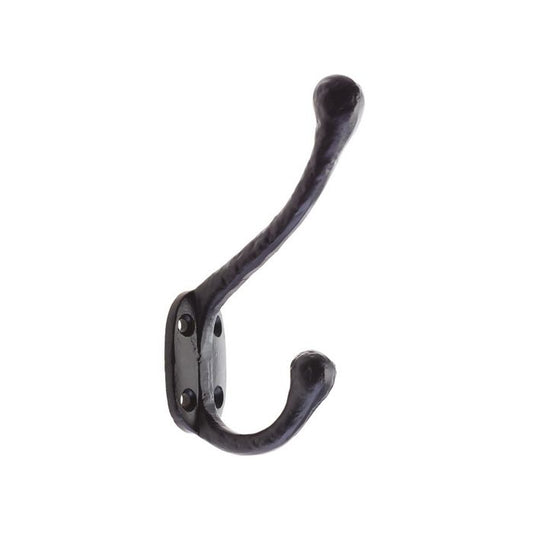Hat & coat hook BLACK