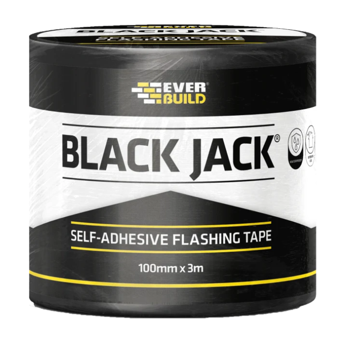 Everbuild Black Jack Flash Diy 3m 150mm