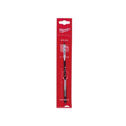 Milwaukee Flat Boring Bit Wflat Bit 6x152 P1M