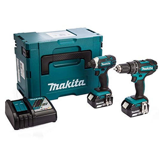 Makita DLX2131TJ Impact & Combi Drill