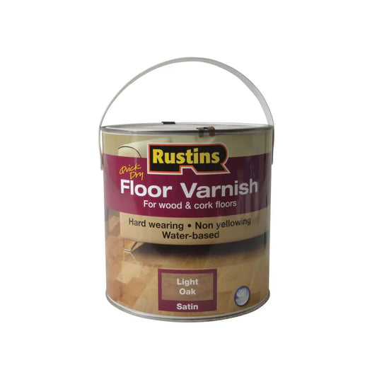 Rustins Quick Dry Floor Varnish 2.5L
