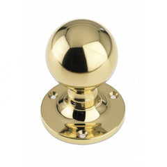Ball mortice knob 45mm PB