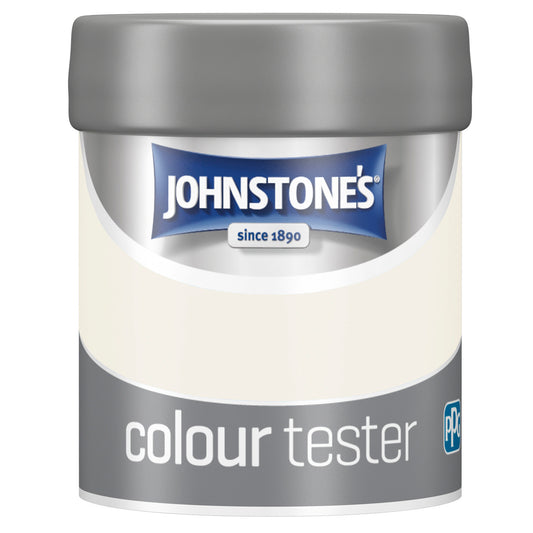 Johnstone's COLOUR TESTER WHITE LACE 75ML