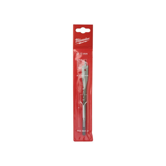 Milwaukee Flat Boring Bit Wflat Bit 13x152 P1M