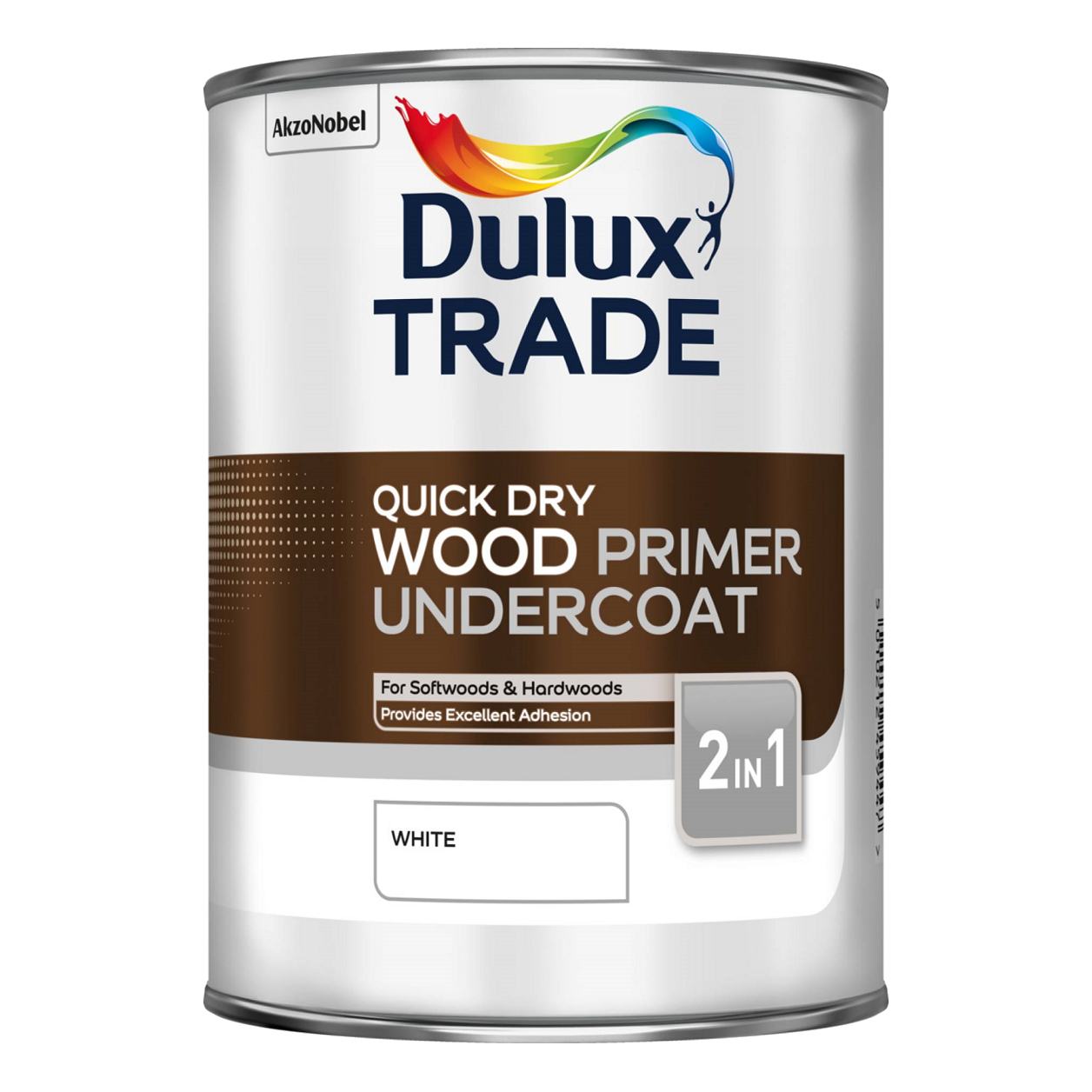 Dulux Trade Quick Dry Wood Primer Undercoat 1L