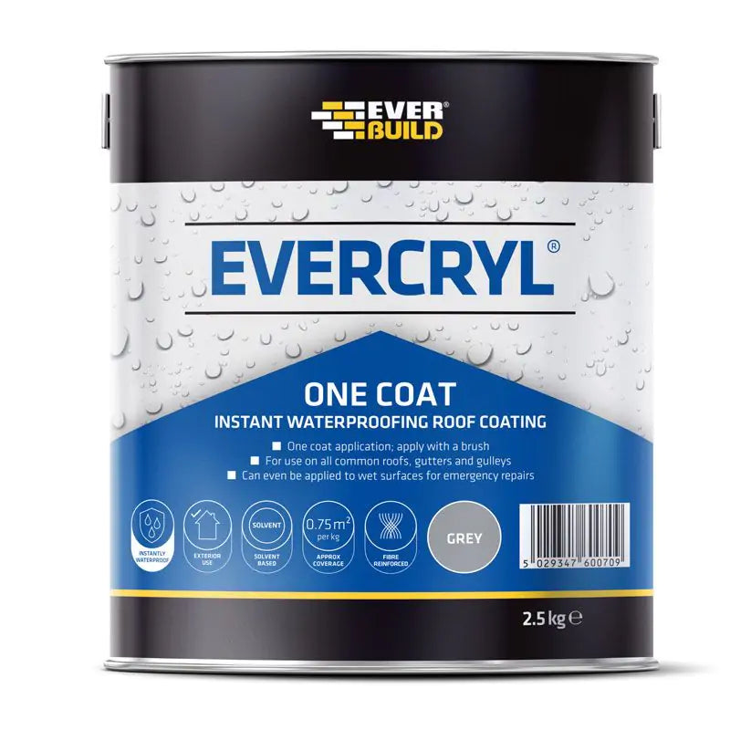 Everbuild Evercryl 2.5l Black