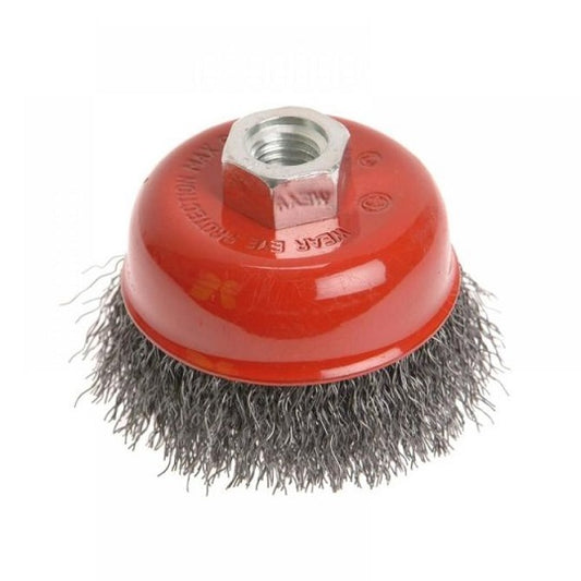 Wire Cup Brush 75mm M14x2, 0.30mm Steel Wire