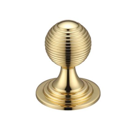 Queen anne cupboard knob 25mm PB