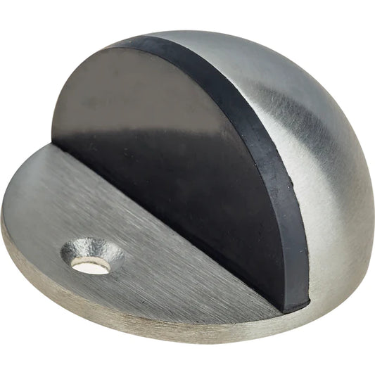 Oval floor mounted door stop