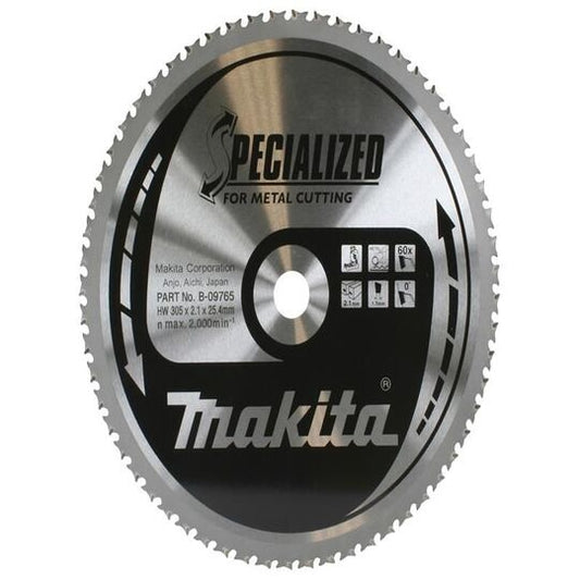 Makita Metal Saw Blade - Specialised for Metal Cutting Saw Blade