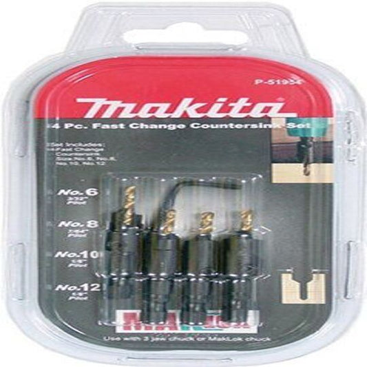 Makita 4PC Countersink Set