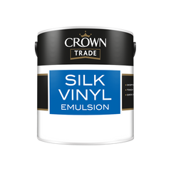 CROWN TRADE SILK EMULSION BRILLIANT WHITE 2.5L