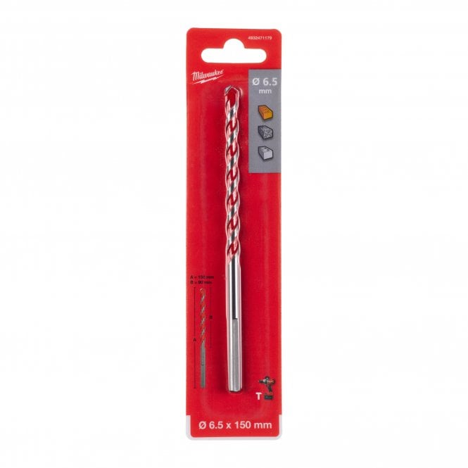 Milwaukee Concrete Drill Bit 6.5x150 - 1pc