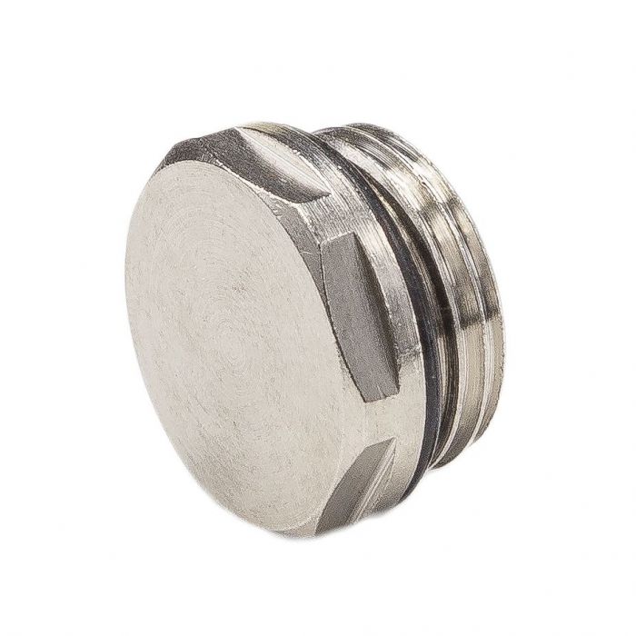 1/2" Radiator Plug Chrome